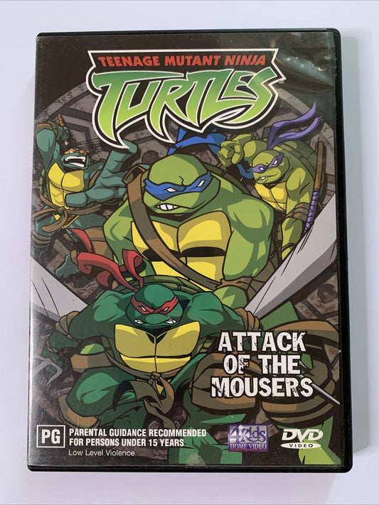 Teenage Mutant Ninja Turtles : Attack Of The Mousers (DVD, 2003) Region 4