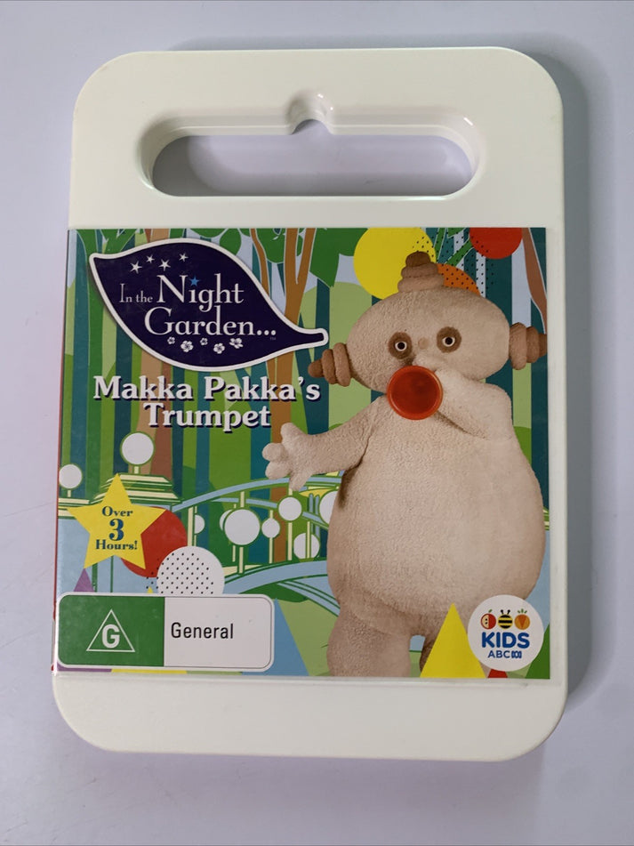 In The Night Garden Makka Pakka s Trumpet DVD 2007 ABC Kids Region in-the-night-garden-makka-pakka-s-trumpet-dvd-2007-abc-kids-region