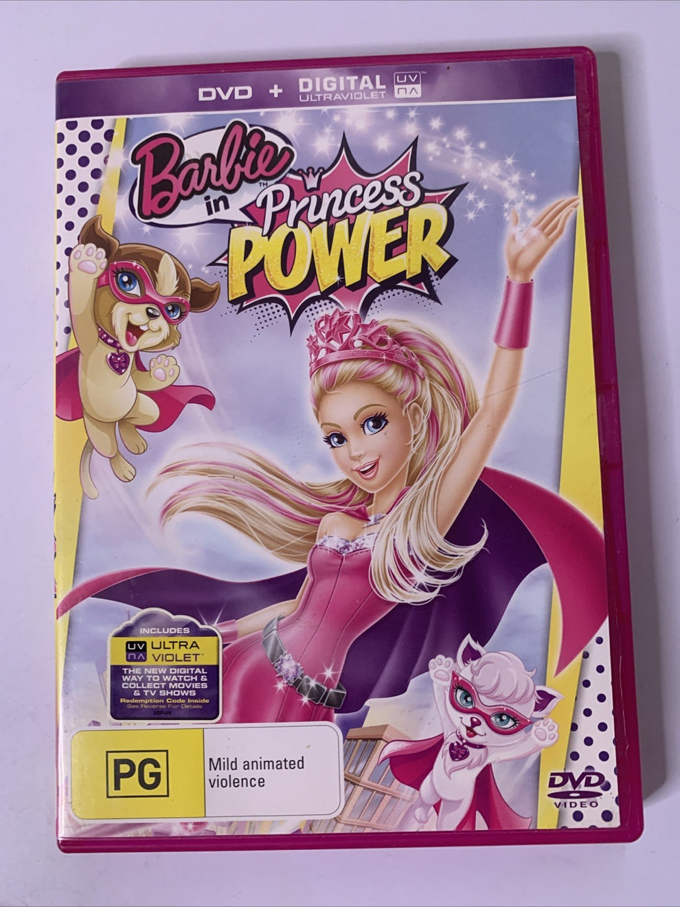 Barbie In Princess Power (DVD, 2015) Animated Film Region 4 – Retro Unit