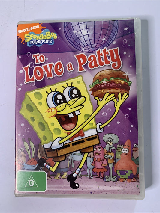 SpongeBob SquarePants : To Love A Patty (DVD, 2009) Nickelodeon Region 4