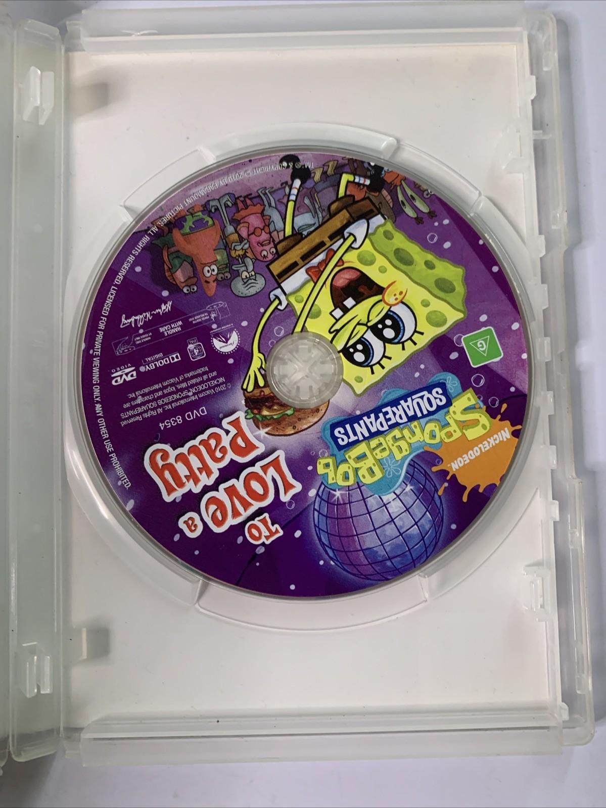 SpongeBob SquarePants : To Love A Patty (DVD, 2009) Nickelodeon Region 4