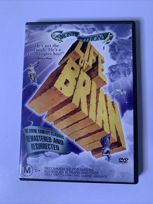 Monty Python's Life Of Brian (DVD, 1979) John Cleese, Graham Chapman Region 4