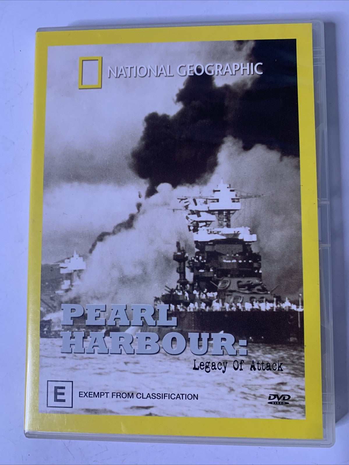 National Geographic Pearl Harbour: Legacy of Attack (DVD, 2001) All Regions