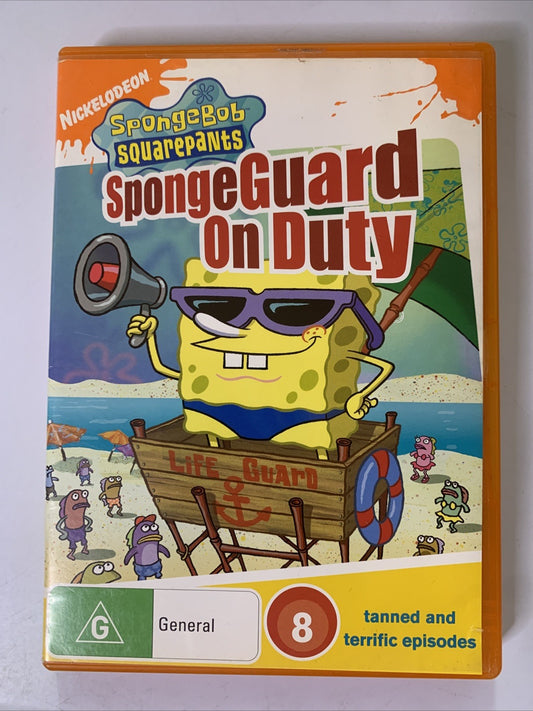 SpongeBob SquarePants : Sponge Guard On Duty (DVD, 1999) Region 4