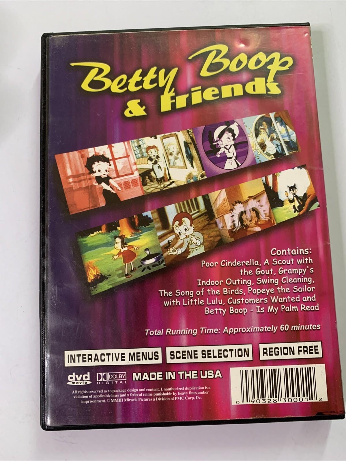Betty Boop And Friends (DVD) Animation All Regions