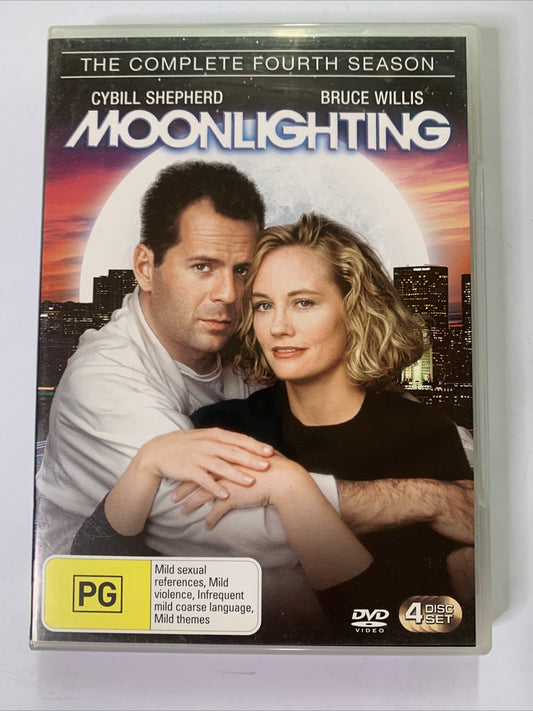 Moonlighting : Season 4 (DVD, 1985) Cybill Shepherd, Bruce Willis Region 4
