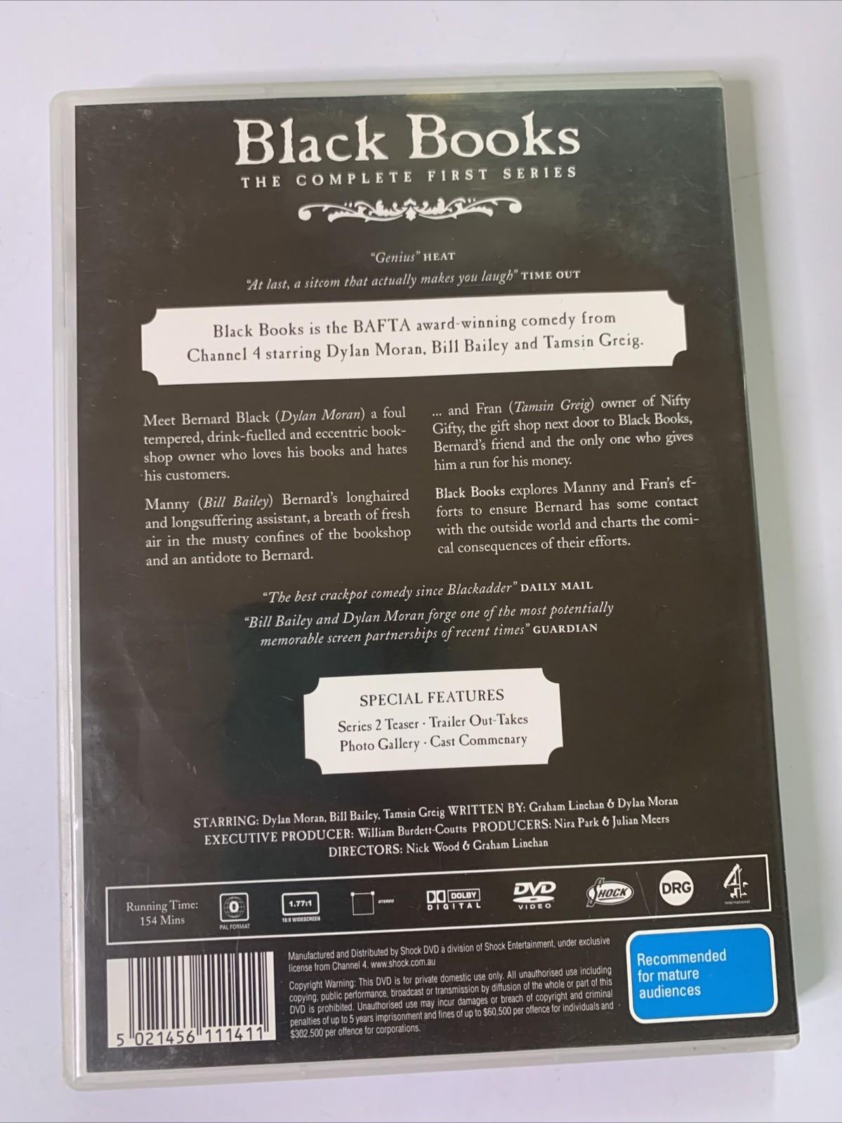 Black Books : The Complete First Series (DVD, 2000) All Regions