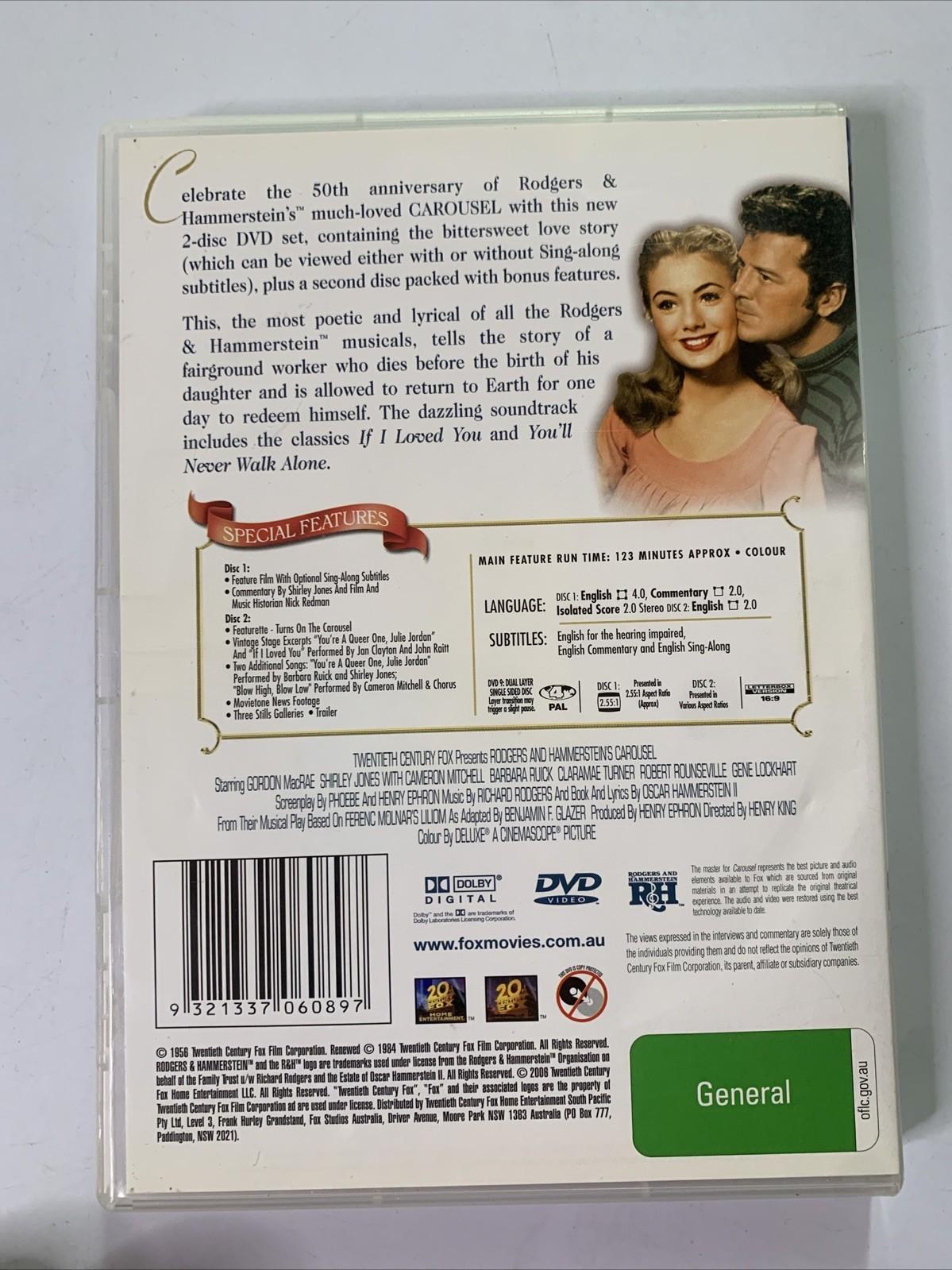 Carousel (50th Anniversary Collector's Edition, DVD, 1956) Region 4