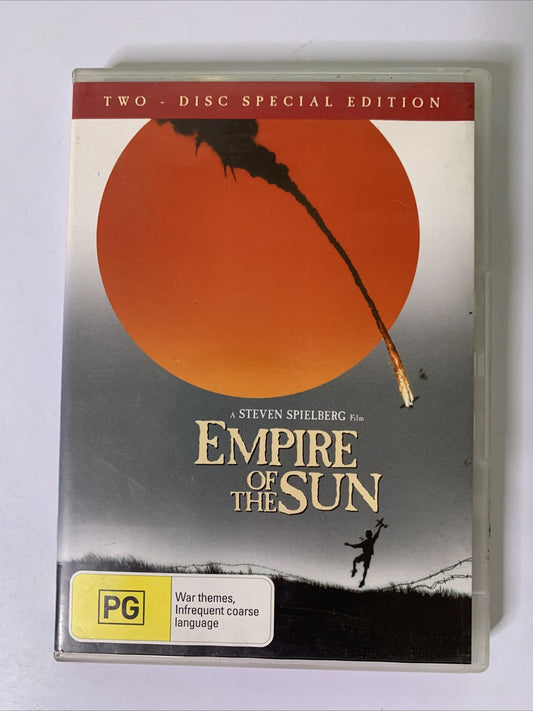 Empire Of The Sun (Special Edition, DVD, 1987) Christian Bale, John Malkovich