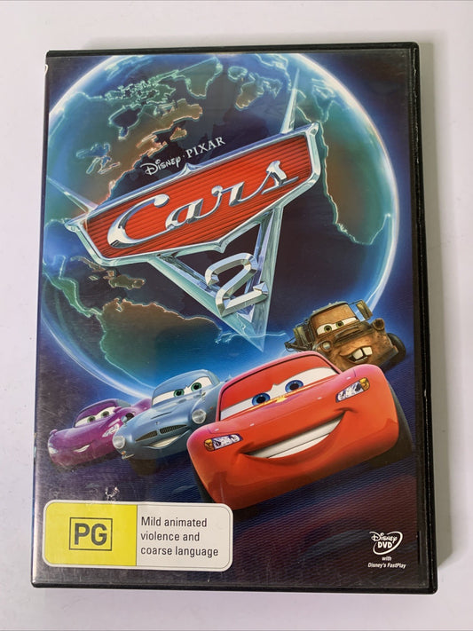 Cars 2 (DVD, 2011) Disney Pixar Animation Region 4