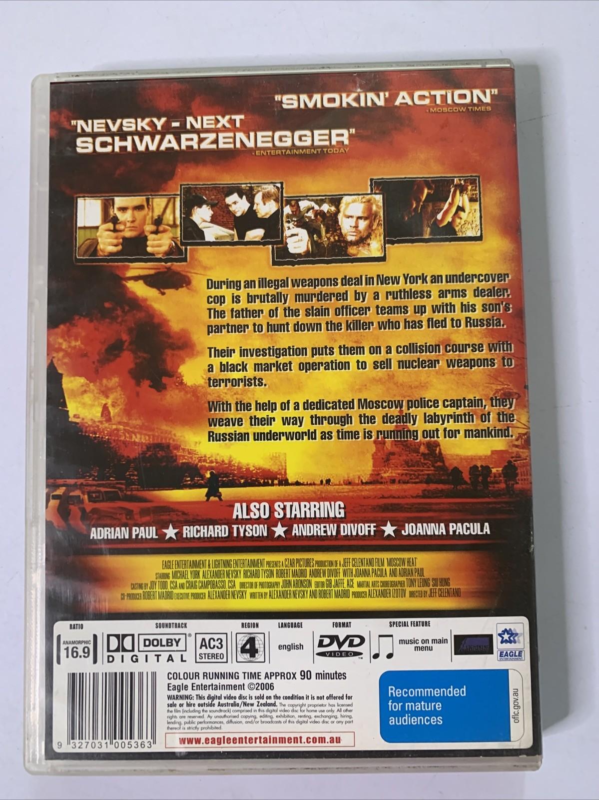 Moscow Heat (DVD, 2004) Alexander Nevsky, Michael York Region 4