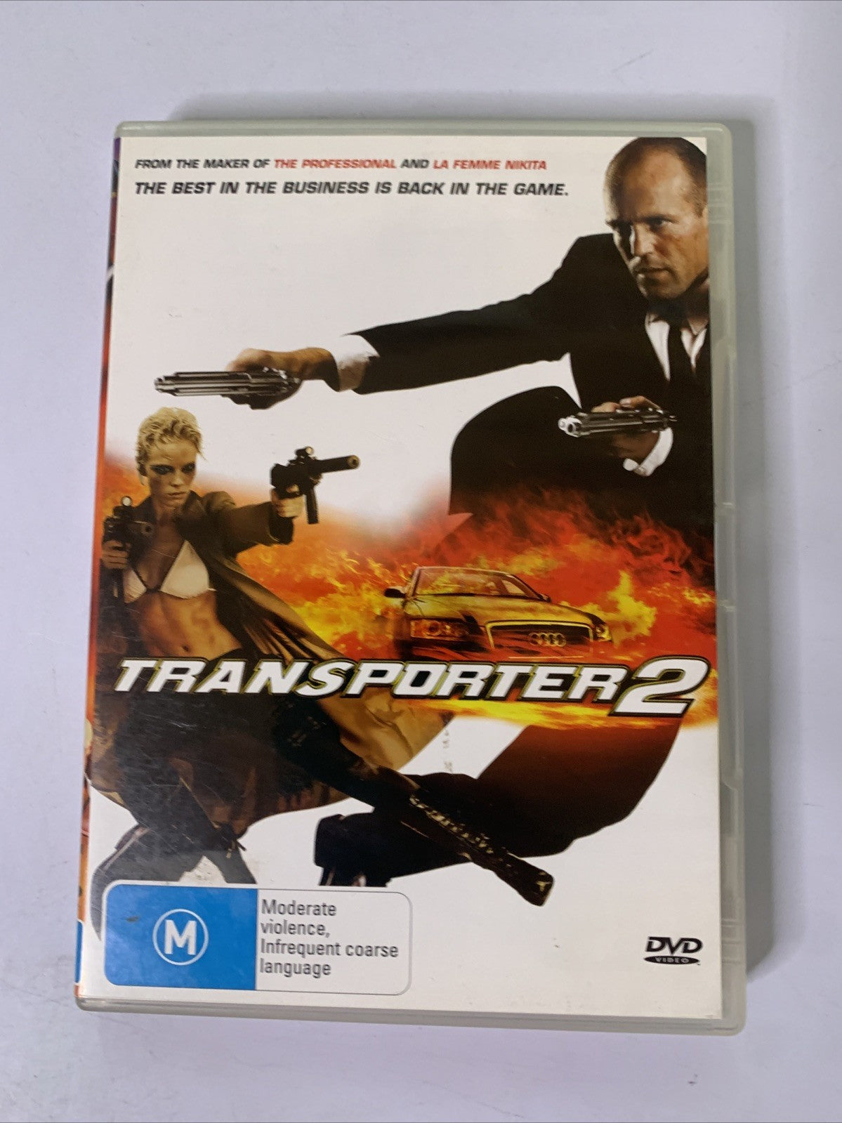 The Transporter 2 (DVD, 2005) Jason Statham Region 4 – Retro Unit
