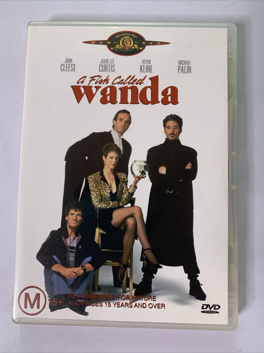 A Fish Called Wanda (DVD, 1988) John Cleese, Jamie Lee Curtis, Kevin Kline