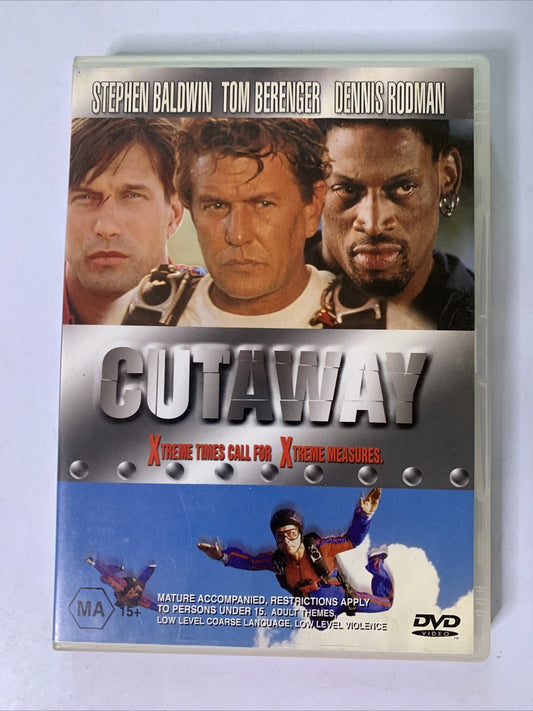 Cutaway (DVD, 1999) Tom Berenger, Dennis Rodman Region 4