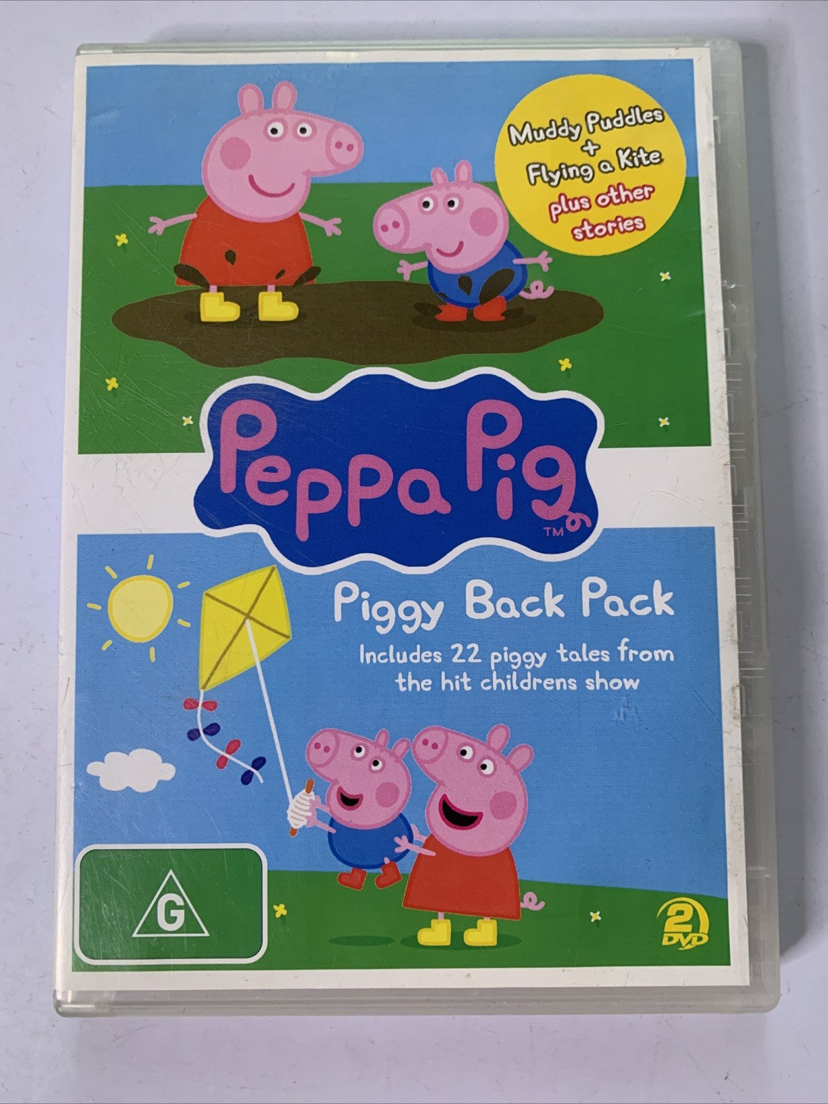 Peppa Pig: Piggy Back Pack Collection 1 (DVD, 2005, 2-Discs) Region 4