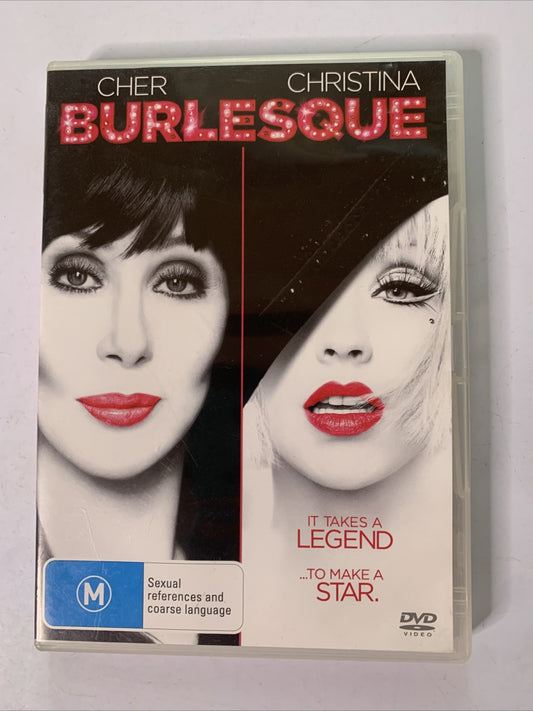 Burlesque (DVD, 2010) Cher, Christina Aguilera Region 4