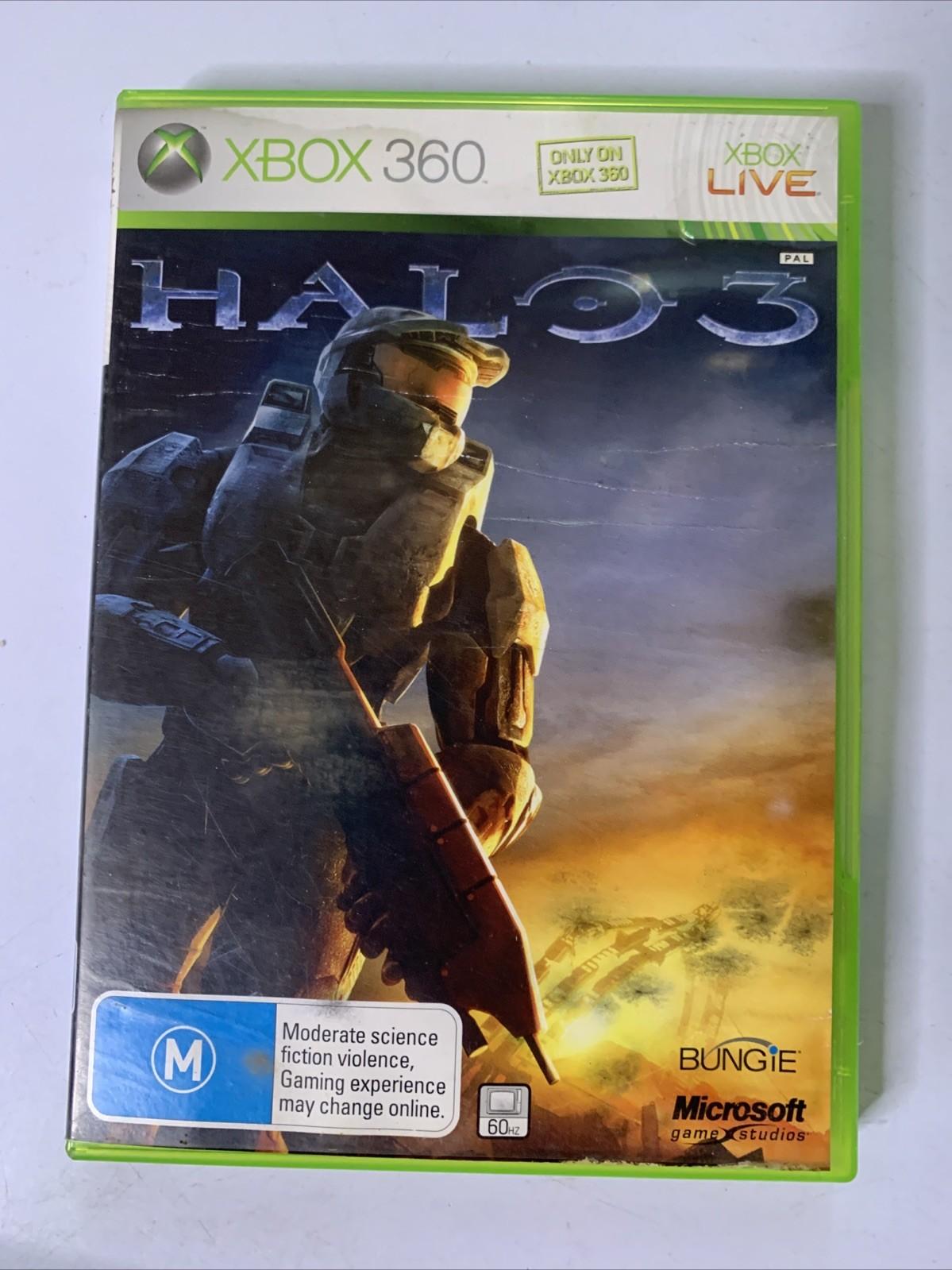 Halo 3 Microsoft XBOX 360 PAL Game Complete