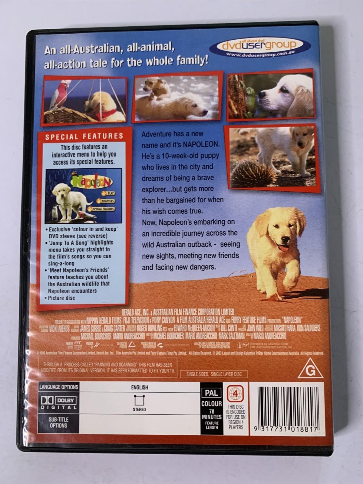 Napoleon (DVD, 1995) Philip Quest, Susan Lyons, Jamie Croft  Region 4