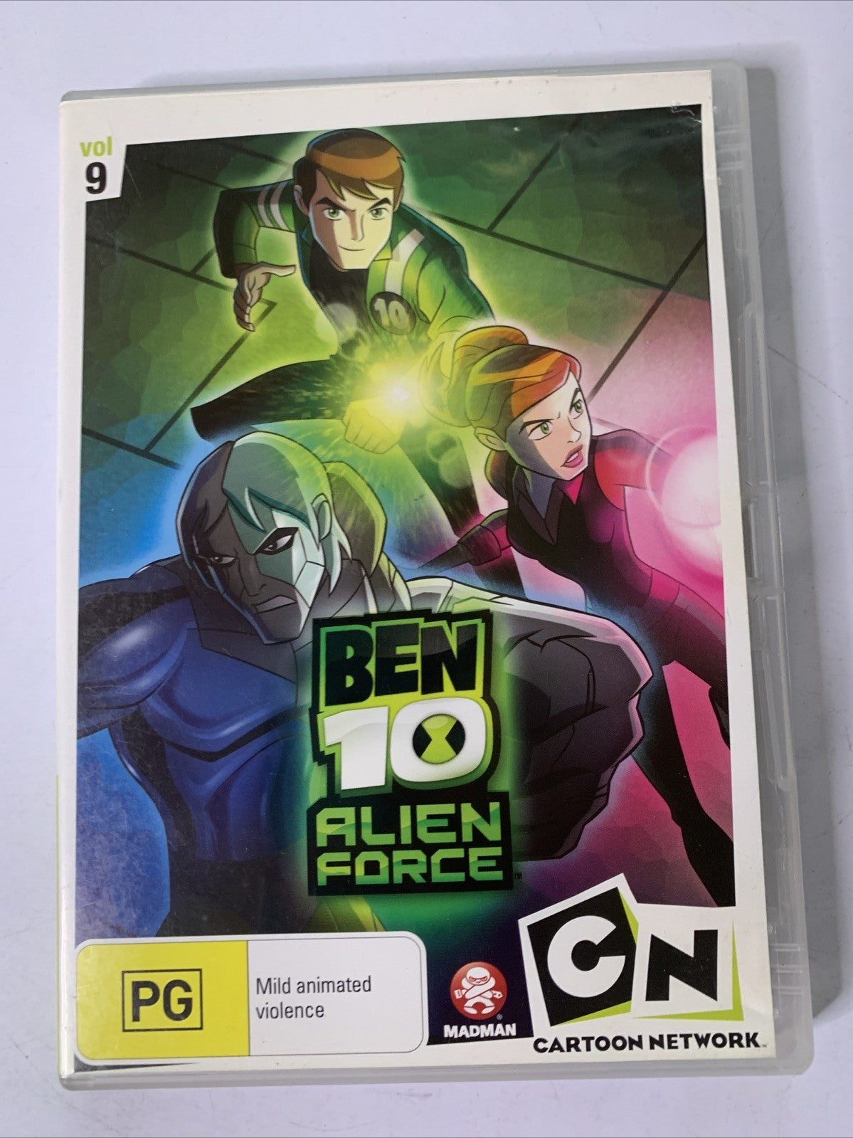 Ben 10 Alien Force : Vol 9 (DVD, 2008) Animation Region 4