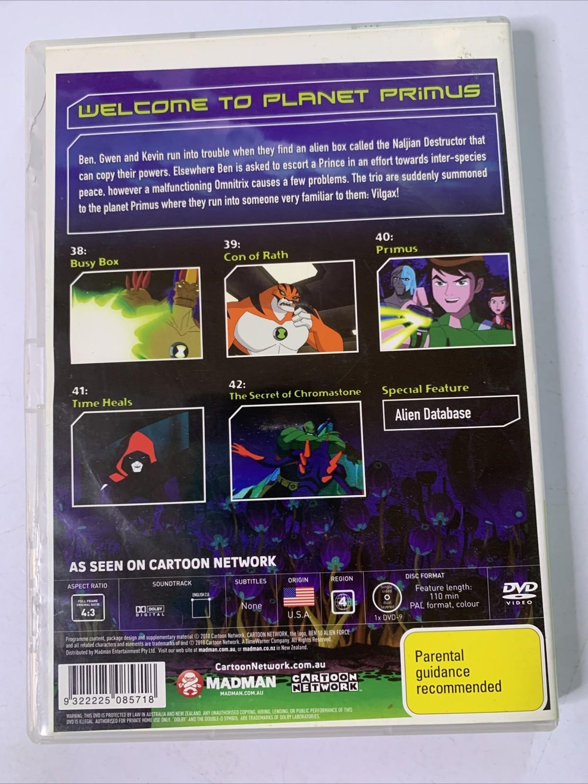 Ben 10 Alien Force : Vol 9 (DVD, 2008) Animation Region 4