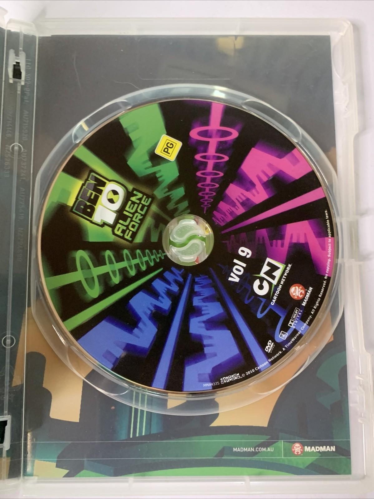 Ben 10 Alien Force : Vol 9 (DVD, 2008) Animation Region 4