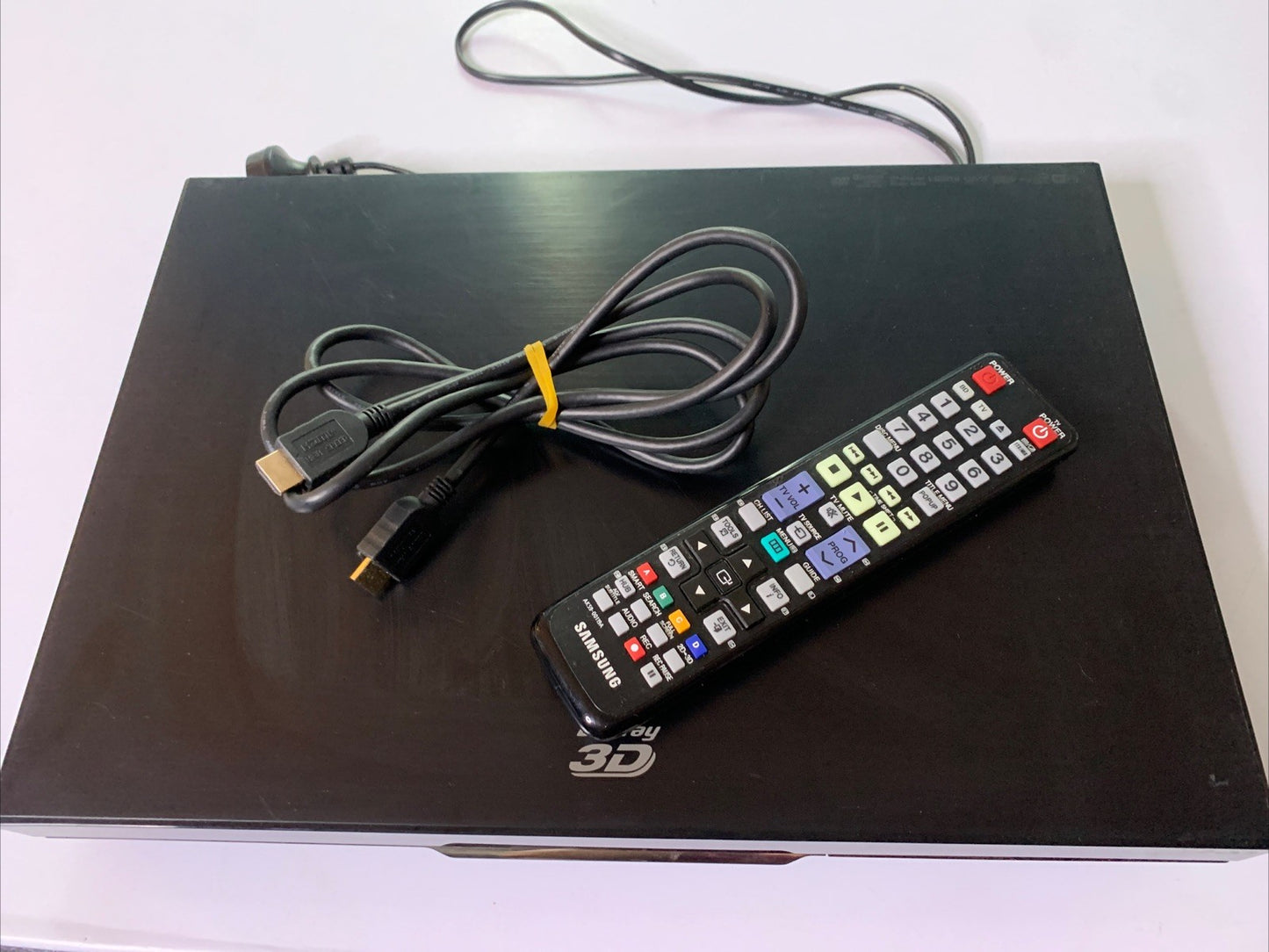 Samsung 3D Blu-Ray Player with Hard Drive Recorder Includes Remote BD-D8500A