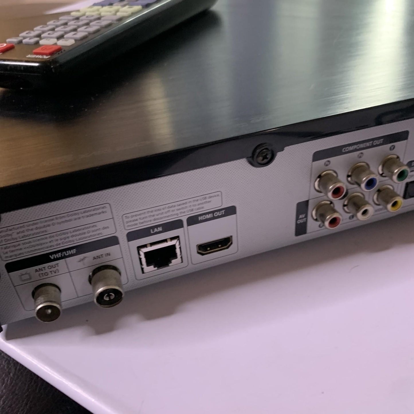 Samsung 3D Blu-Ray Player with Hard Drive Recorder Includes Remote BD-D8500A