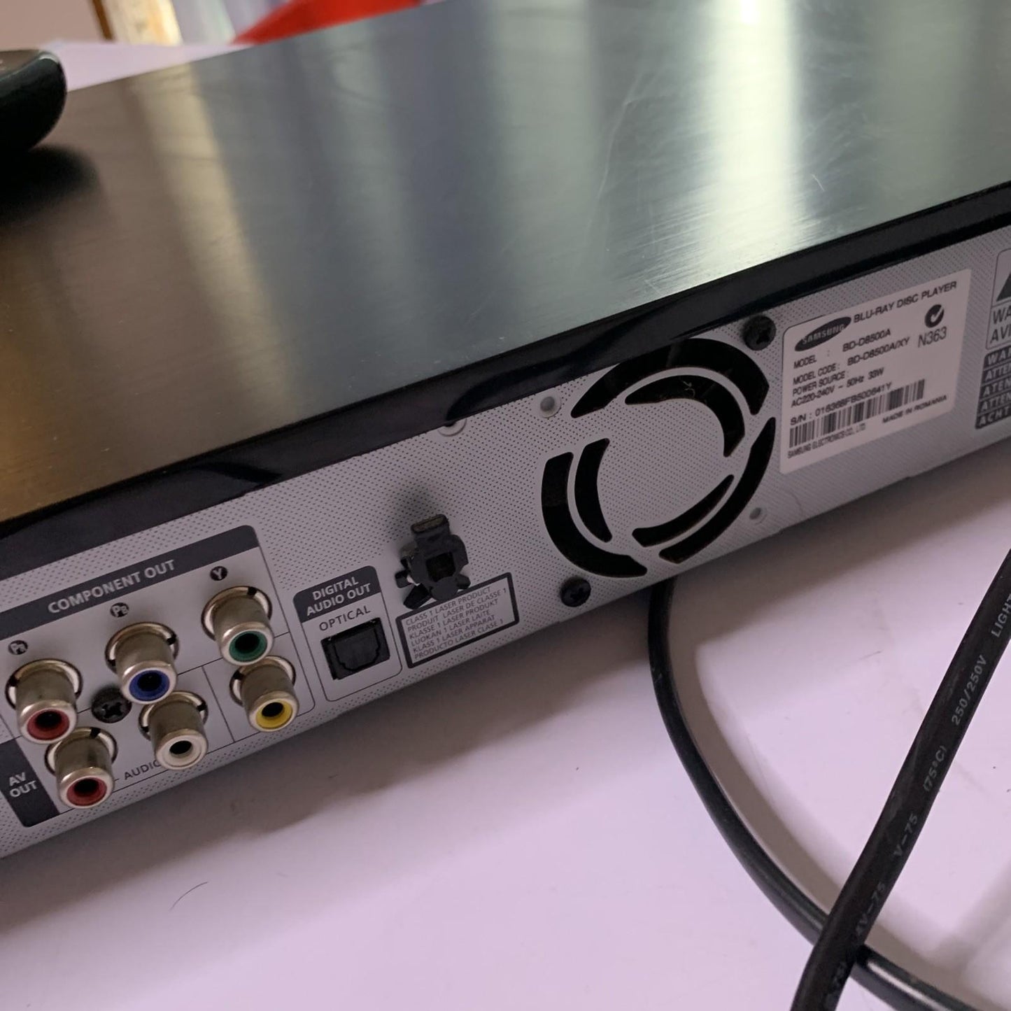 Samsung 3D Blu-Ray Player with Hard Drive Recorder Includes Remote BD-D8500A