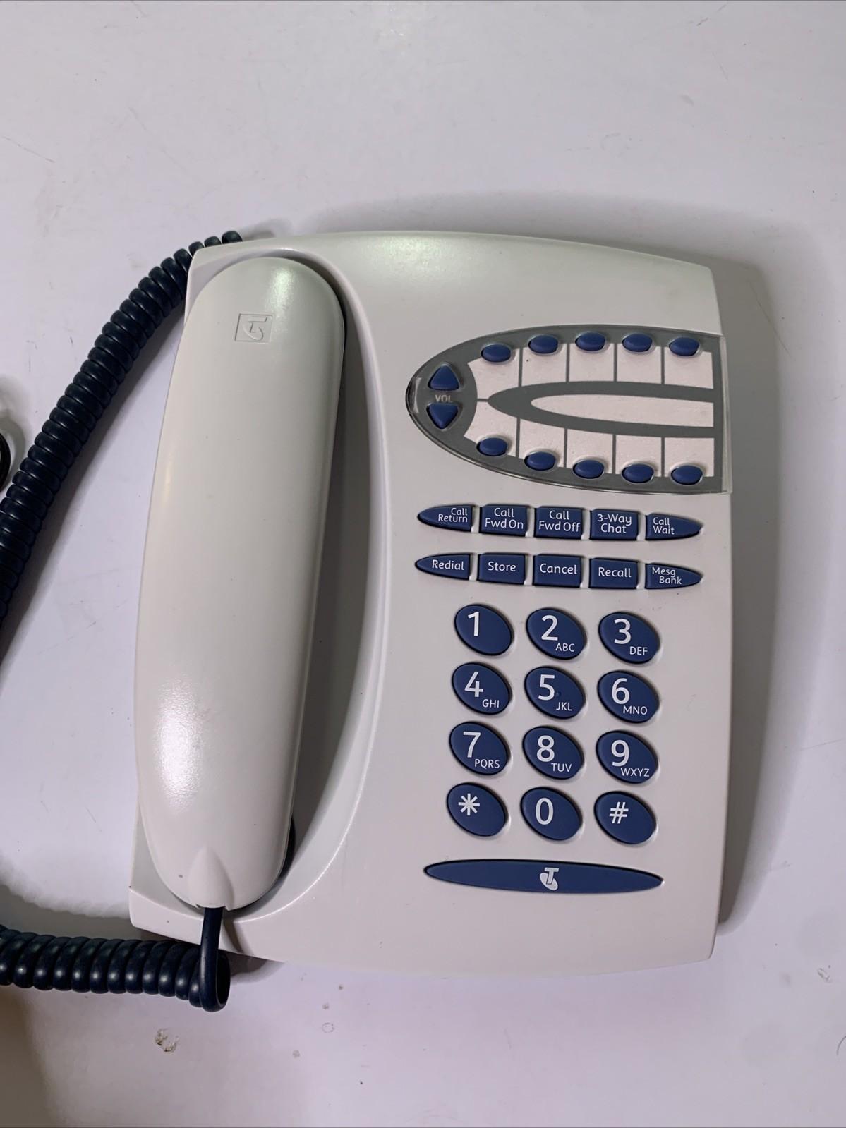 Telstra T1000S Corded Telephone NBN Compatible Made In Australia