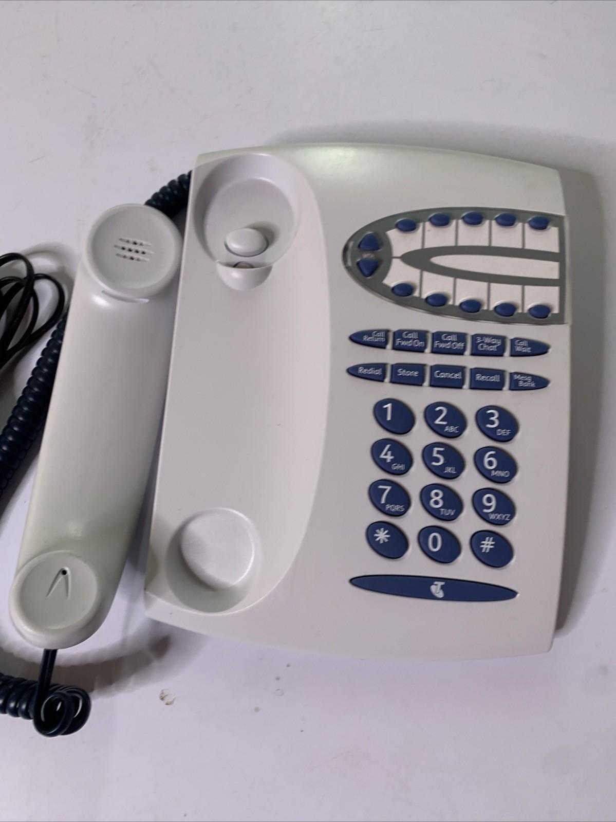 Telstra T1000S Corded Telephone NBN Compatible Made In Australia
