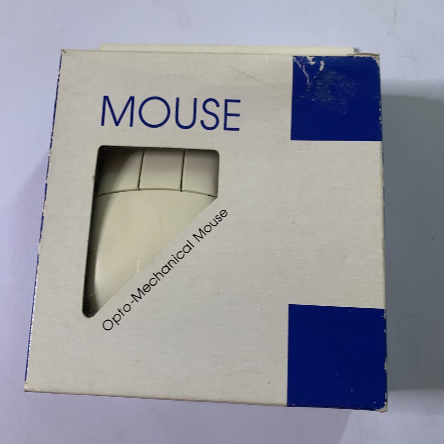 Opto-Mechanical Mouse Track-ball 3-Button Serial Connection Wired