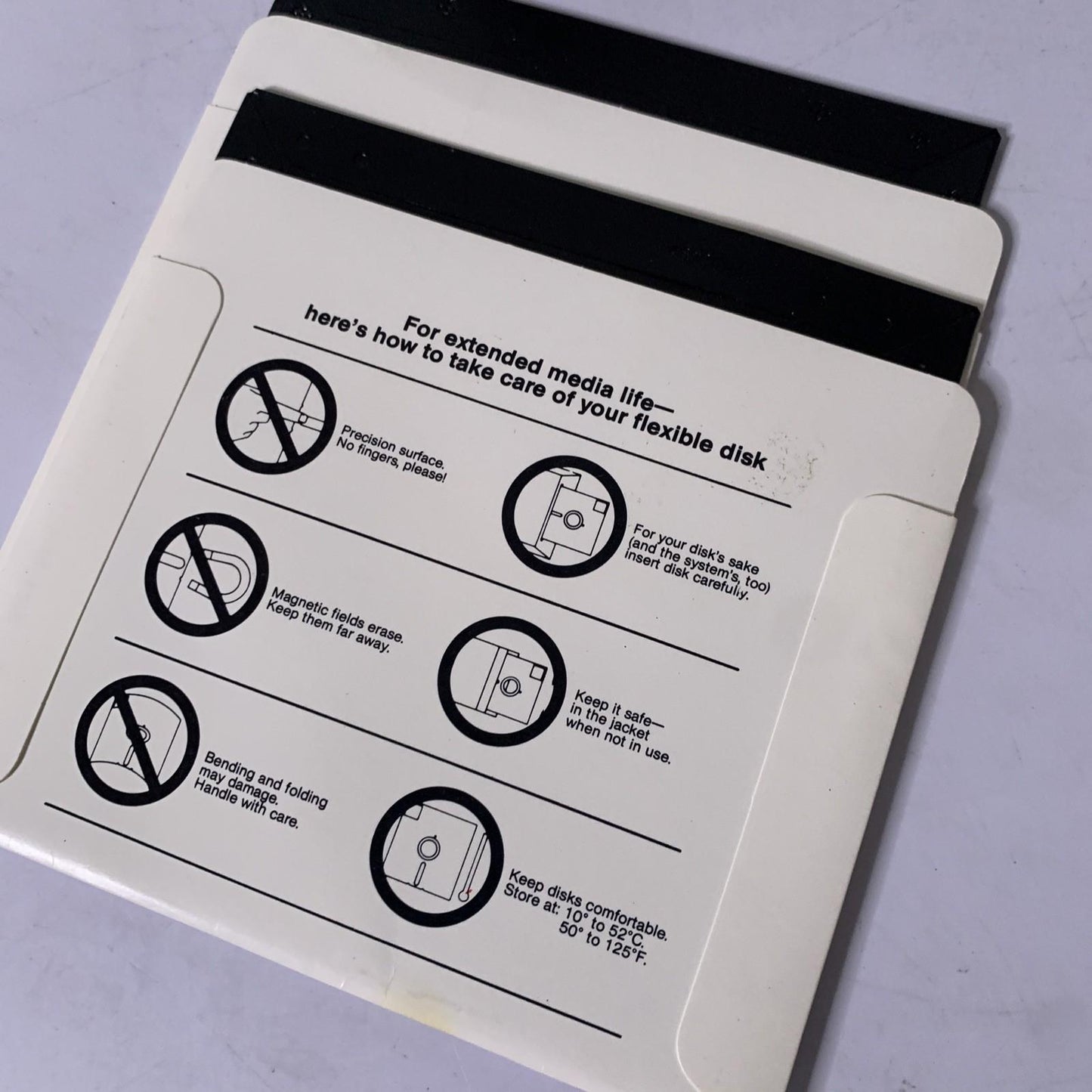 Nashua 12x 5.25" 1.2Mb Floppy Diskettes MD-2HD