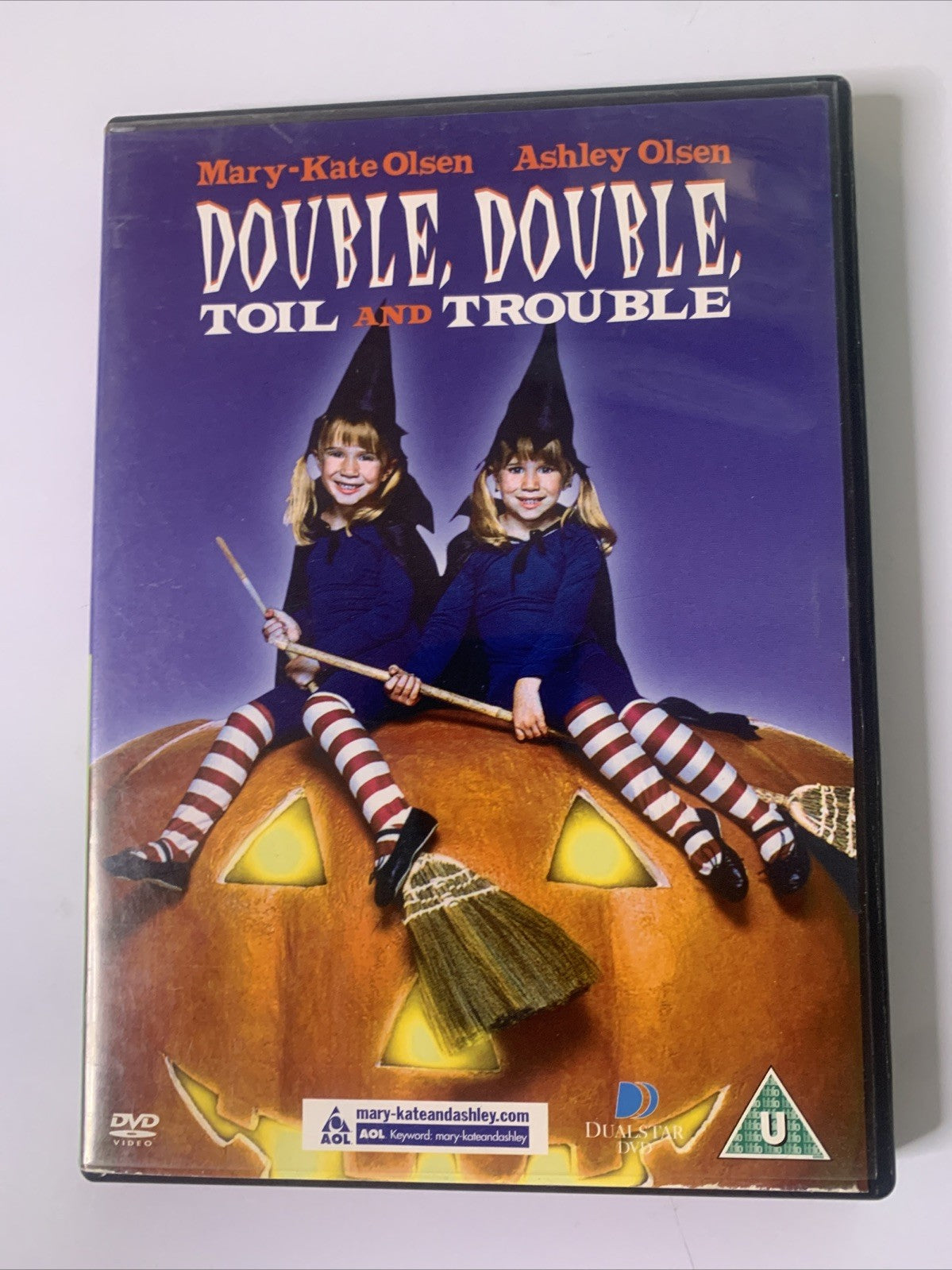 Double Double Toil And Trouble (DVD,1993) Mary-Kate Olsen, Ashley Olsen Region 2