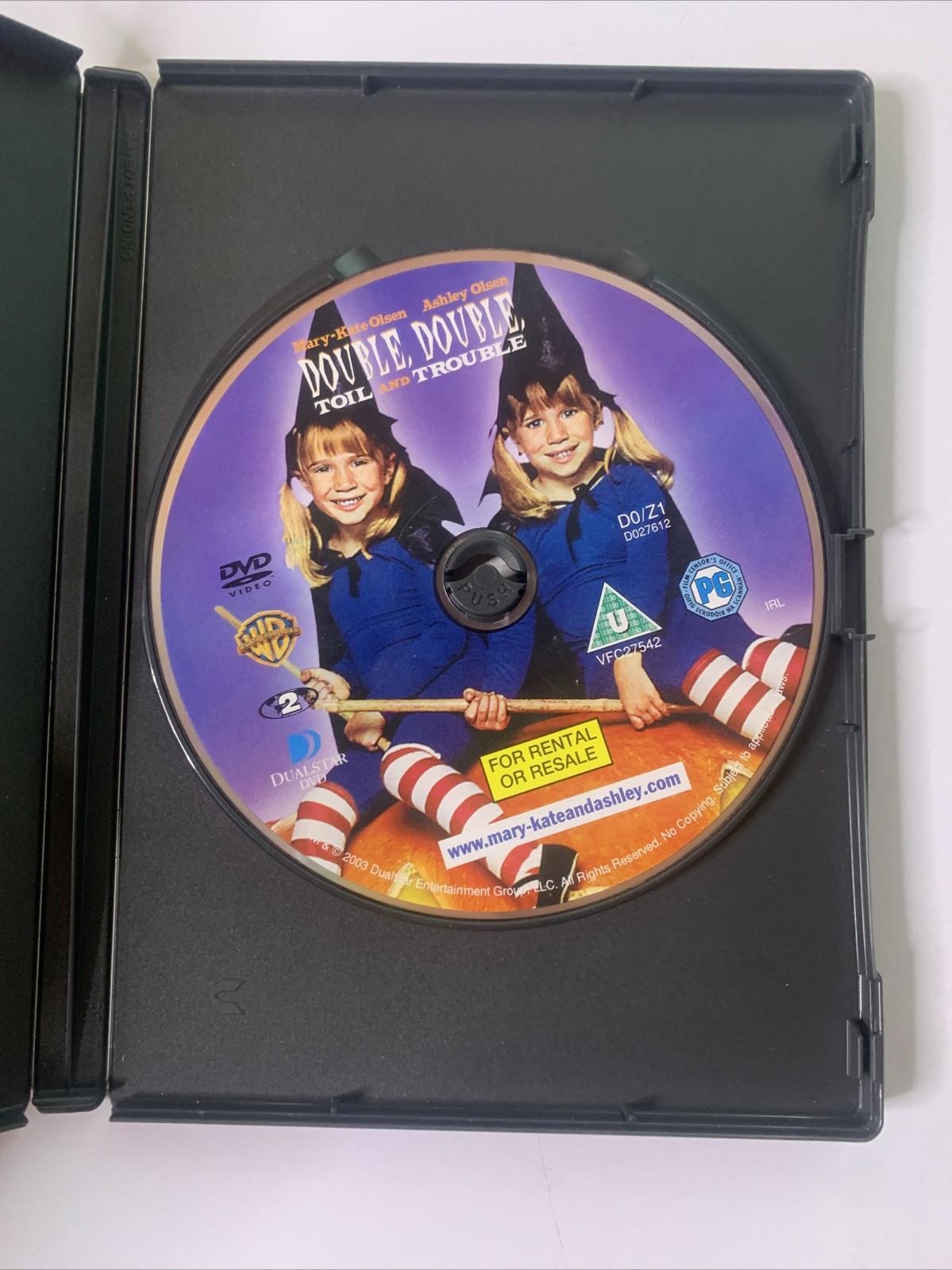 Double Double Toil And Trouble (DVD,1993) Mary-Kate Olsen, Ashley Olsen Region 2
