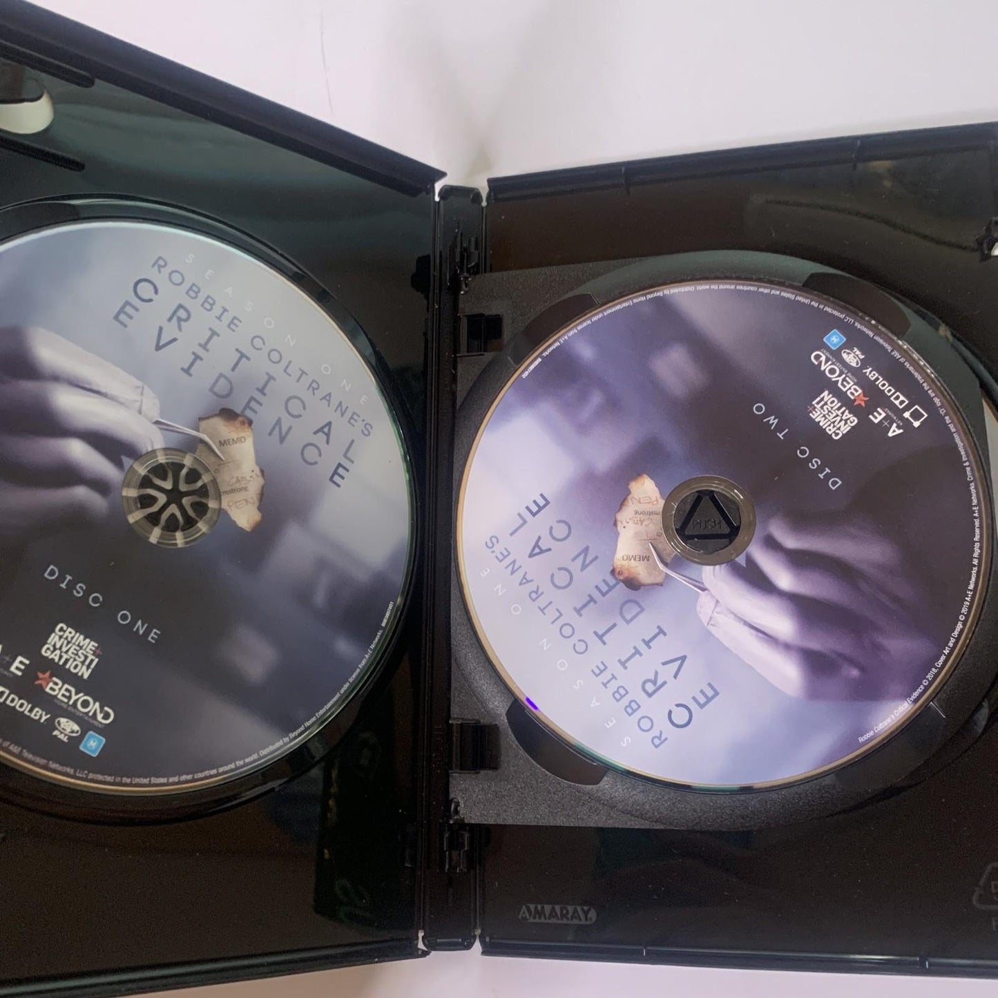 Robbie Coltrane's Critical Evidence : Season 1 (DVD, 2016, 2-Discs) Region 4