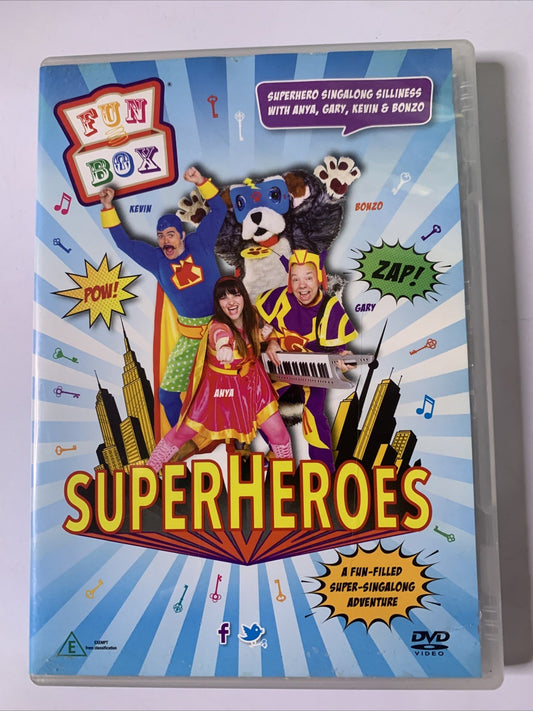 Funbox Superheroes (DVD, 2016) All Regions