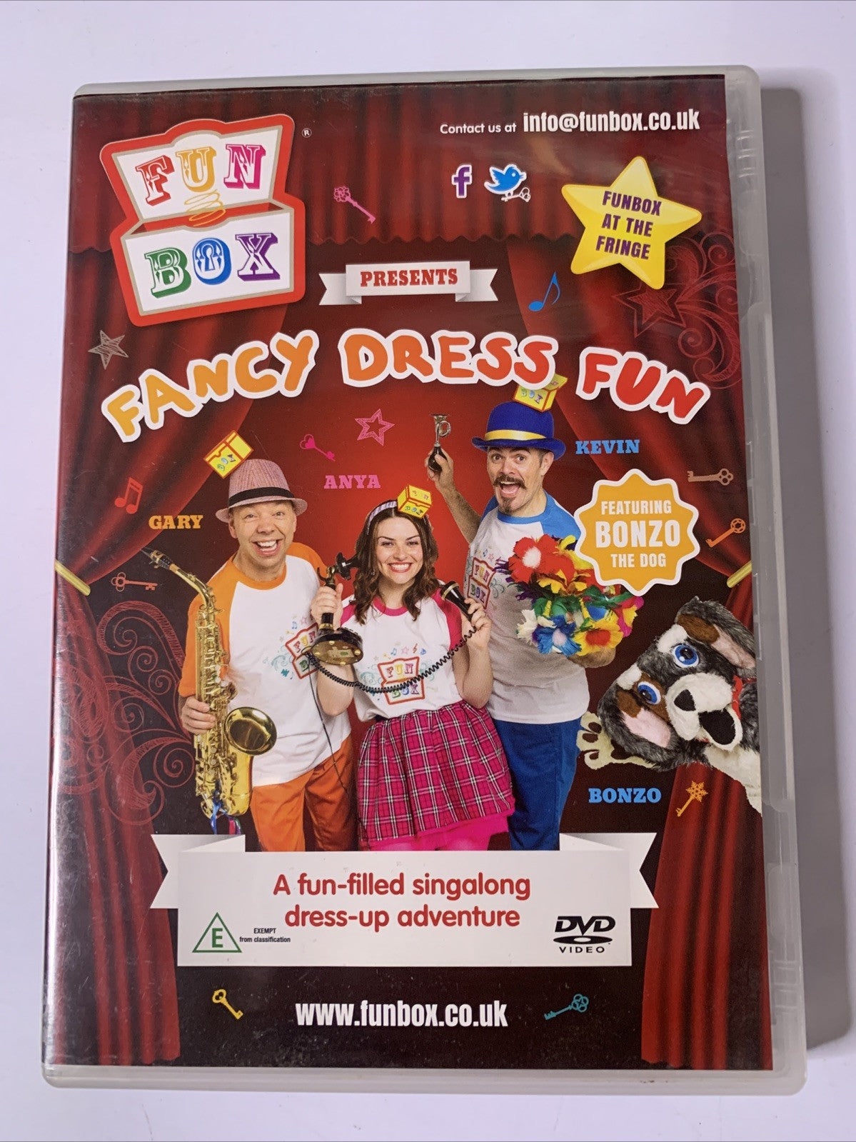 Funbox Fancy Dress Fun (DVD, 2015) At The Edinburgh Fringe  All Regions