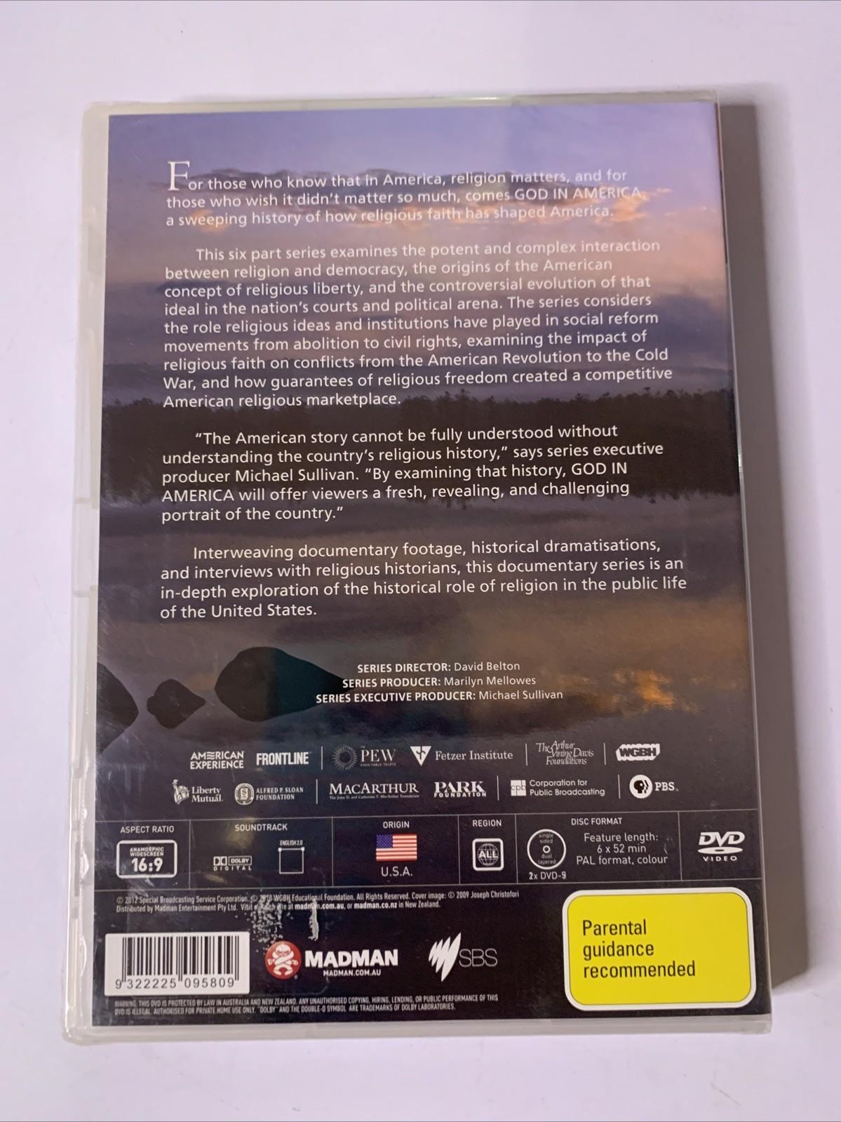 God In America (DVD, 2010) How Religious Liberty Shaped America  All Regions NEW