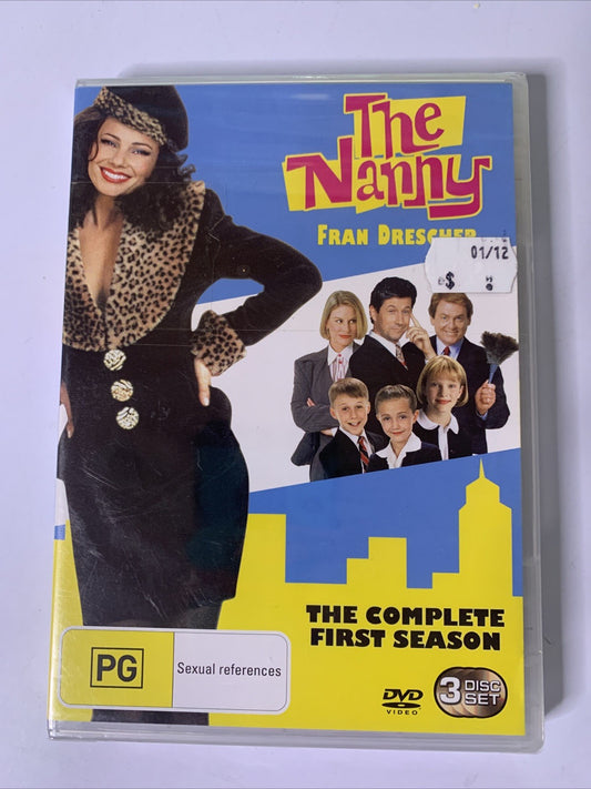 The Nanny : The Complete Season 1 (DVD, 1993) Fran Drescher  Region 4 NEW Sealed