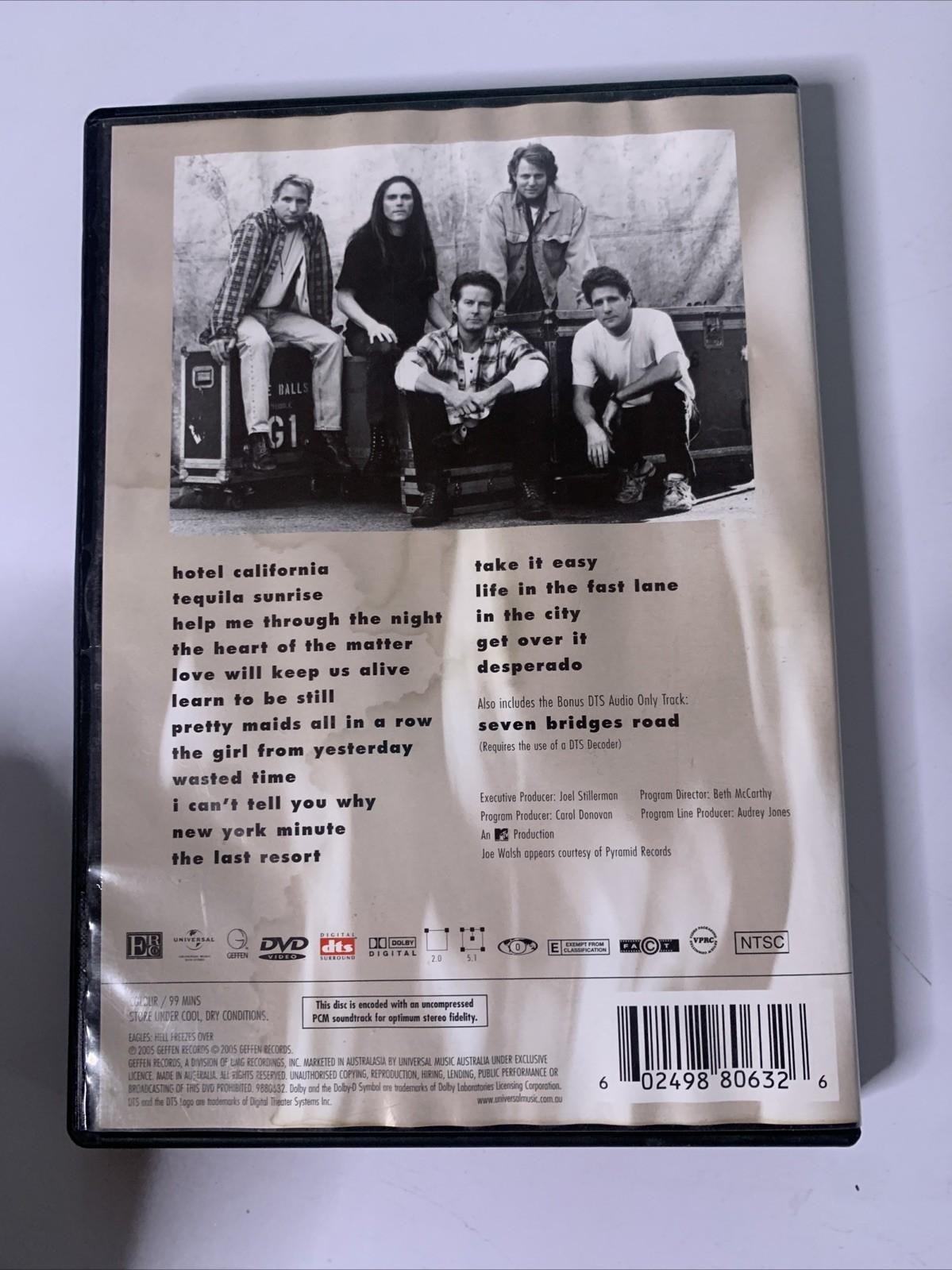 Eagles – Hell Freezes Over (DVD, 1994) All Regions