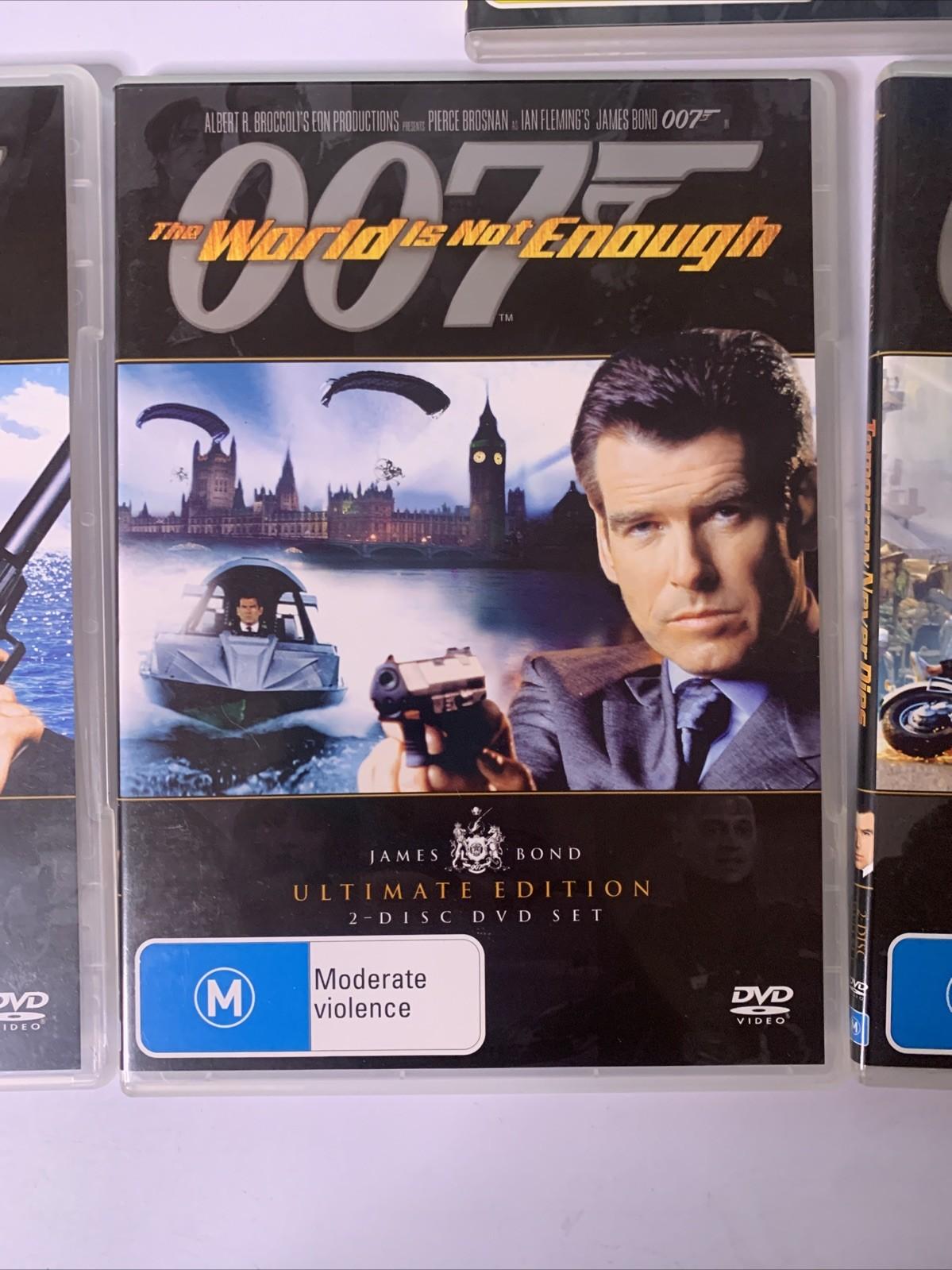 Ultimate James Bond Collection: Pierce Brosnan (DVD, 1995, 6-Discs) Region 4