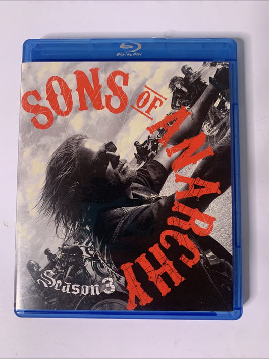 Sons Of Anarchy: Season 3 (Blu-Ray, 2011) Region A