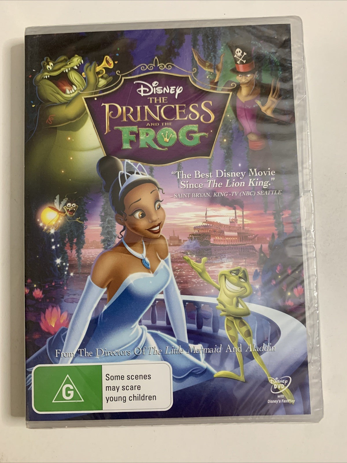 The Princess And The Frog (DVD, 2009) Disney Animation Region 4 NEW