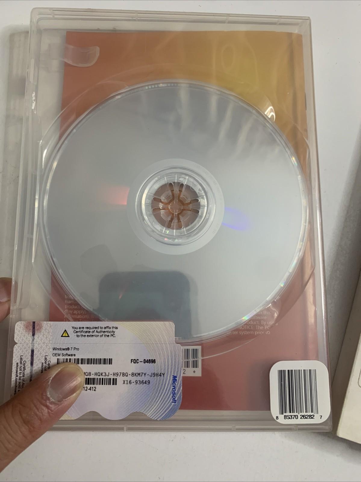 Microsoft Windows 7 Professional SP1 32-Bit DVD Operation System