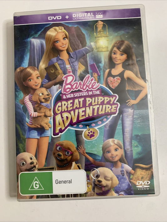 Barbie & Her Sisters In The Great Puppy Adventure (DVD, 2015) Region 4 &2