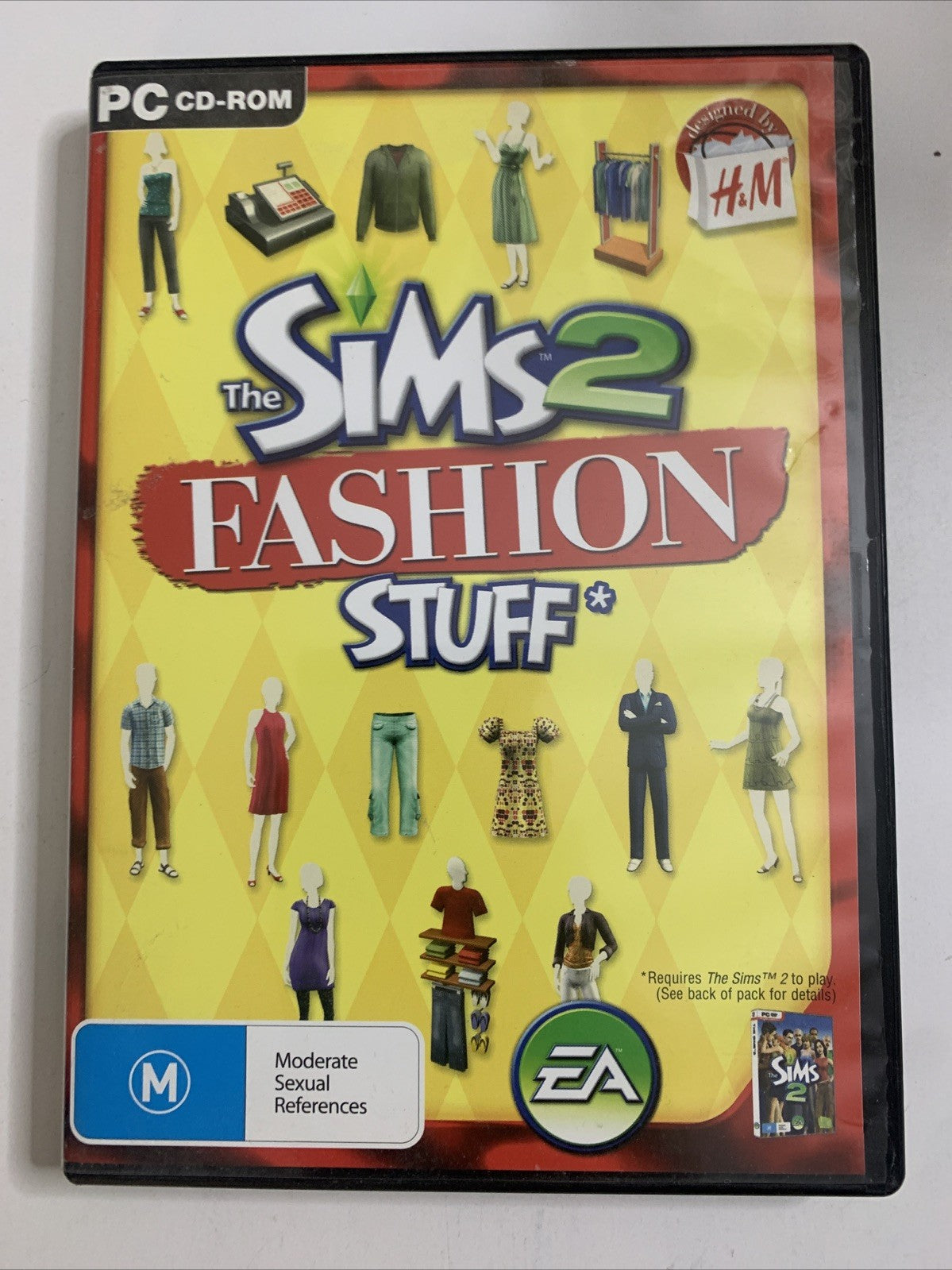 The Sims 2: Fashion Stuff PC CD-ROM Windows Expansion Game – Retro Unit