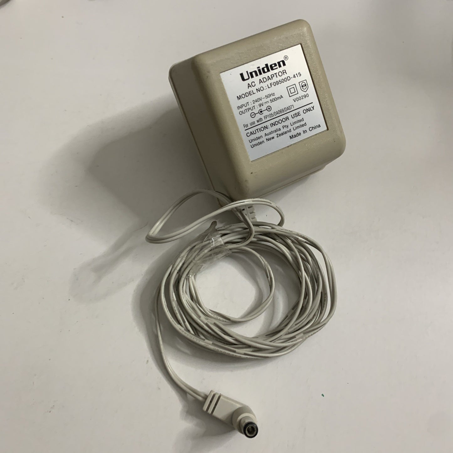 Genuine Uniden AC Adaptor LF09500D-415 Power Supply 9V 500mA