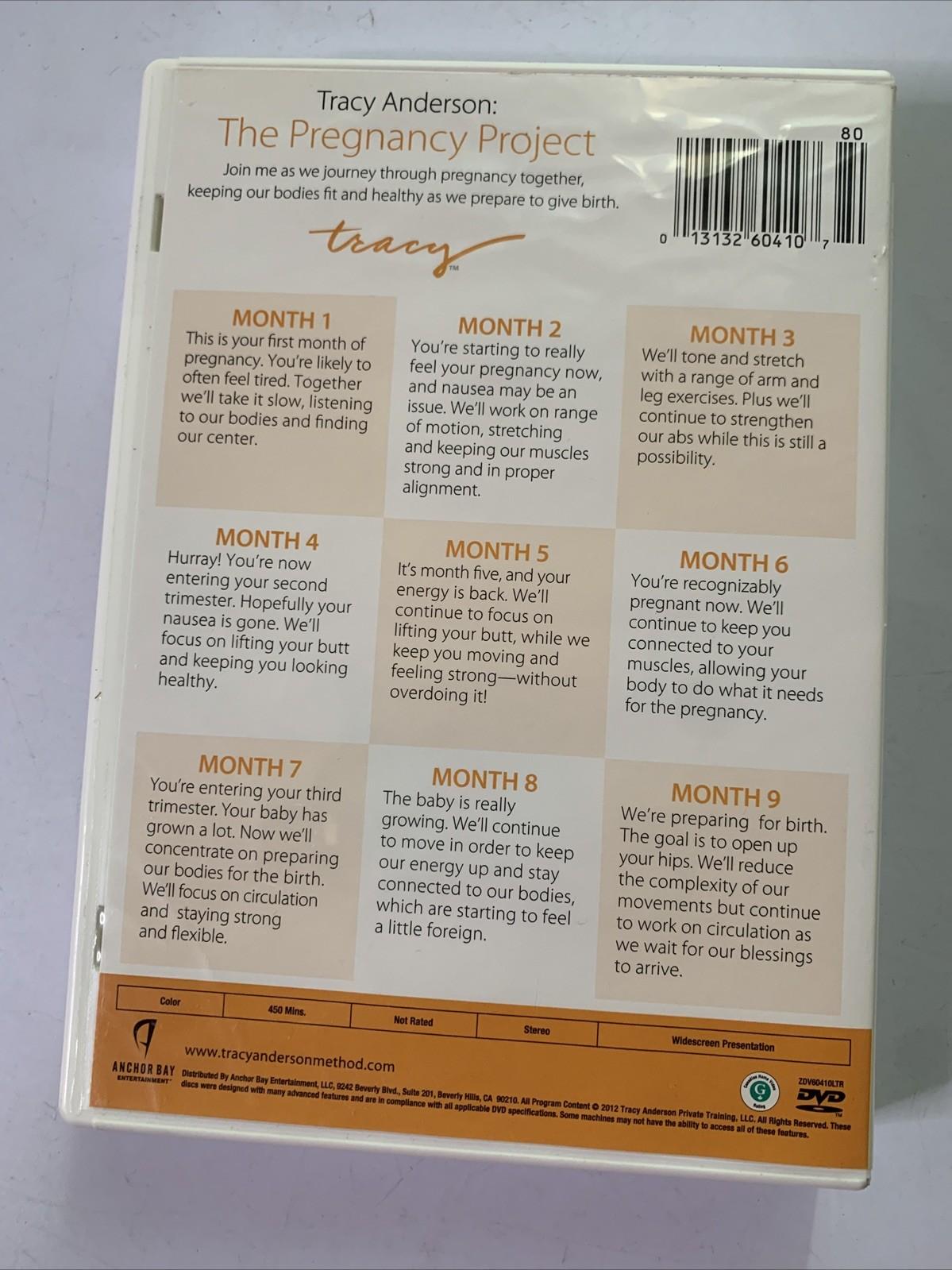 The Pregnancy Project (DVD) Tracy Anderson Fitness For Pregnant Women All Region