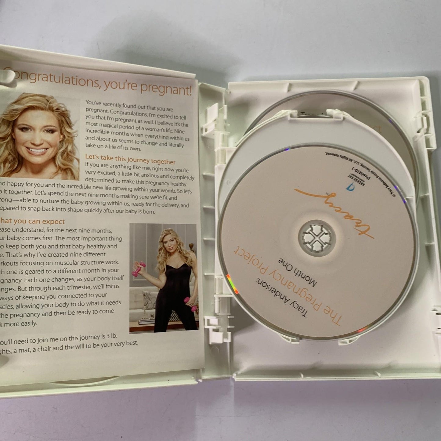 The Pregnancy Project (DVD) Tracy Anderson Fitness For Pregnant Women All Region