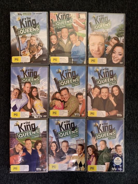 The King Of Queens : The Complete Seasons 1-9 Set (DVD, 1998) Region 4